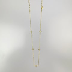 COLLAR  CADENA 5 ESTRELLAS