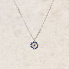 COLLAR PUNTO LUZ OJO TURCO