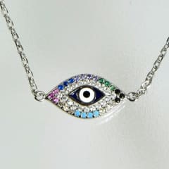 PULSERA OJO TURCO CIRCONES