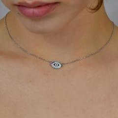 COLLAR OJO TURCO  CIRCONES