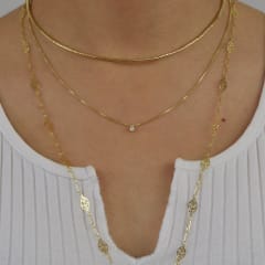COLLAR HOJA CHICAS