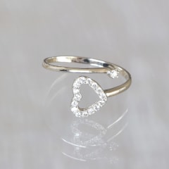 ANILLO CORAZÓN CIRCÓN
