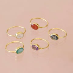 ANILLO SOLITARIO PIEDRAS
