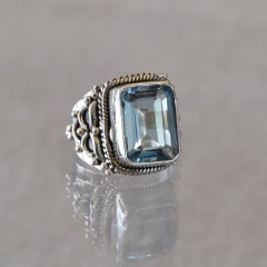 ANILLO TOPACIO CELESTE