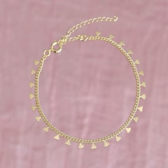 PULSERA CADENA TRIÁNGULOS