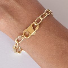 PULSERA ESLABÓN GRUESO