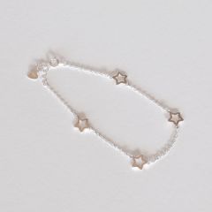 PULSERA ESTRELLA CALADA