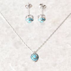 COLLAR / ARO MICRO TURQUESA