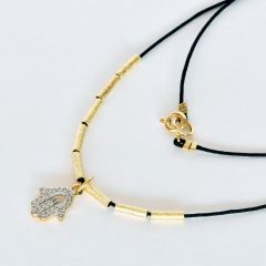 SEMI-COLLAR CON MANO DE FÁTIMA