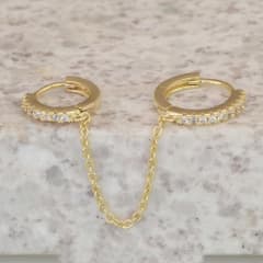 ARGOLLA DOBLE CZ