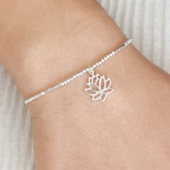 PULSERA ÁNGEL O FLOR DE LOTO