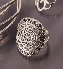 ANILLO MANDALA ENVEJECIDA
