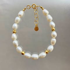 PULSERA TRÍO DE PERLAS