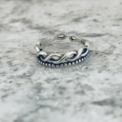 ANILLO TRENZA CALADA