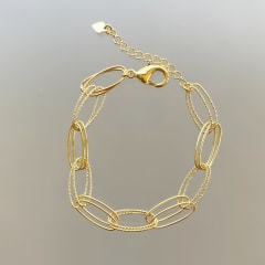PULSERA DOBLE OVAL