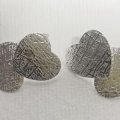 ARO CORAZONES TEXTURADOS