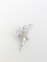 COLGANTE BAILARINA DE PLATA