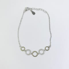 PULSERA 5 CÍRCULOS CALADOS