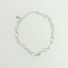 PULSERA PEPAS CALADAS PUNTO DE LUZ