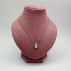 CHOKER GOTA LLENA DE CIRCONES