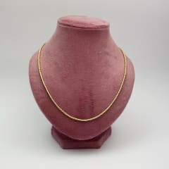 CADENA MOSTACILLA DORADA