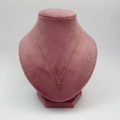 COLLAR CRUZ STRASS