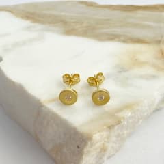 AROS NIÑITA ORO 18 K
