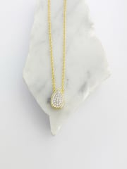CHOKER GOTA LLENA DE CIRCONES