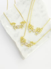 COLLAR  2 NIÑOS CORAZÓN