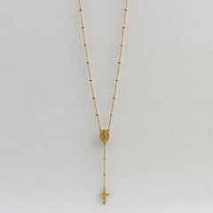 COLLAR  VIRGEN DE LOS RAYOS Y CRUZ