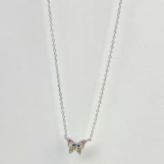 COLLAR  MARIPOSA COLORES
