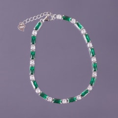 PULSERA RECTÁNGULOS Y CÍRCULOS