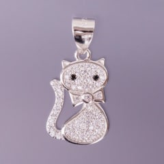 COLGANTE GATITO CON LAZO
