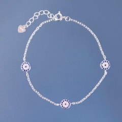 PULSERA 3 OJOS TURCOS