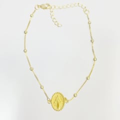 PULSERA VIRGEN DE LOS RAYOS Y  10 ESFERAS