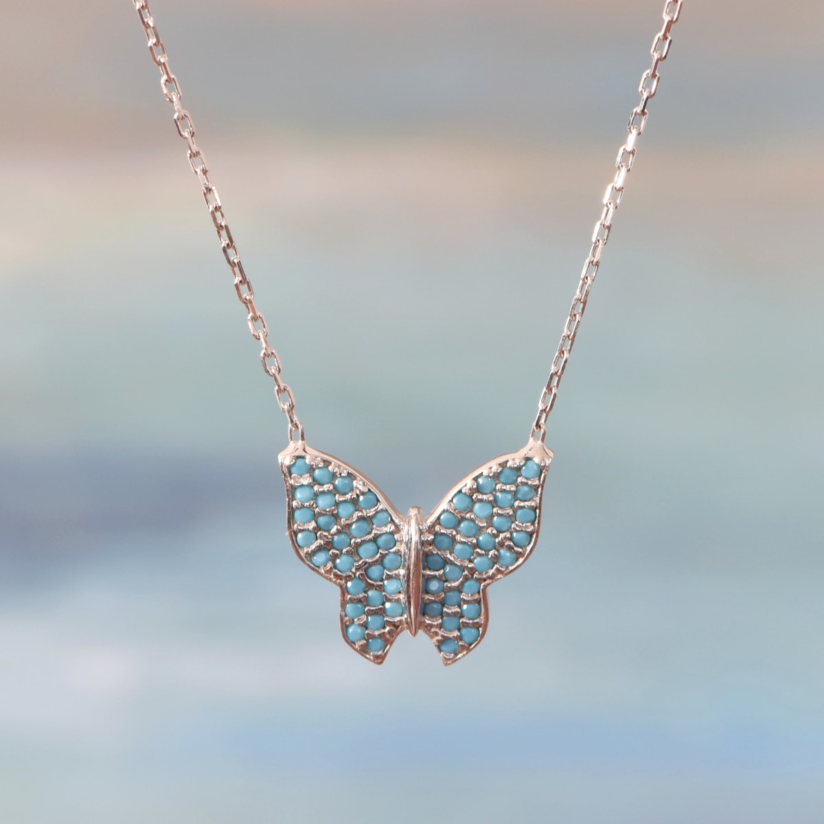 COLLAR MARIPOSA Joya Argent