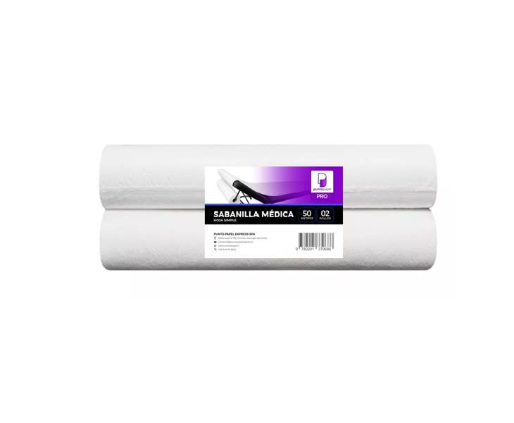 SABANILLA MEDICA PREPICADA 50X50 2 ROLLOS