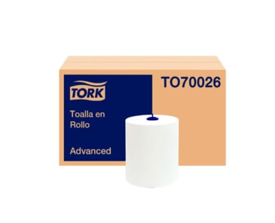 TOALLA DE PAPEL ADVANCED TORK 250 M 6 ROLLOS H/S1