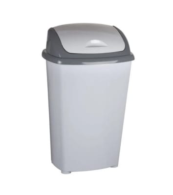 BASURERO TAPA VAIVEN 7 LTS1