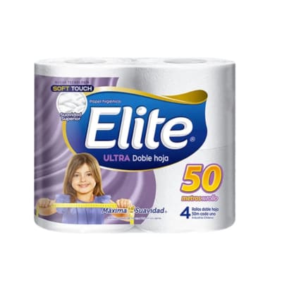 PAPEL HIGIENICO ELITE ULTRA D/H MANGA 50 M 32 ROLLOS1