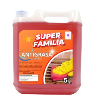 BIDON ANTIGRASA SUPER FAMILIA 5 LTS1