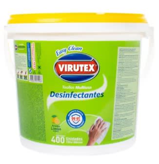 BALDE TOALLAS DESINFECTANTES 400 UN. VIRUTEX1