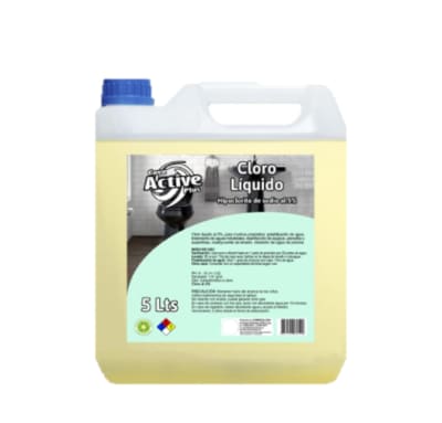 BIDON CLORO CONCENTRADO ACTIVE 5 LTS1