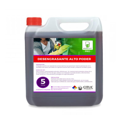 BIDON DESENGRASANTE  ALTO PODER 5 LTS1