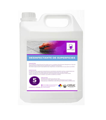 BIDON DESINFECTANTE DE SUPERFICIES  5 LTS1