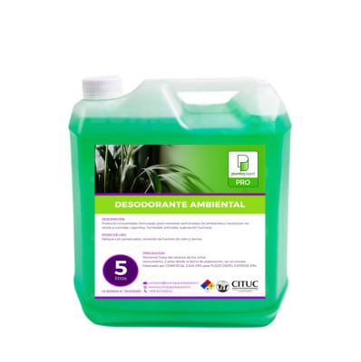 BIDON DESODORANTE AMBIENTAL CITRICO 5 LTS1