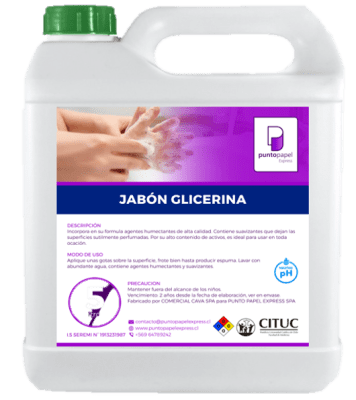 BIDON JABON GLICERINA 5 LTS1