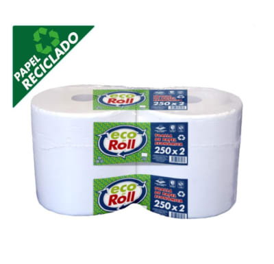 TOALLA DE PAPEL 250 MTS X 2 ECOROLL1