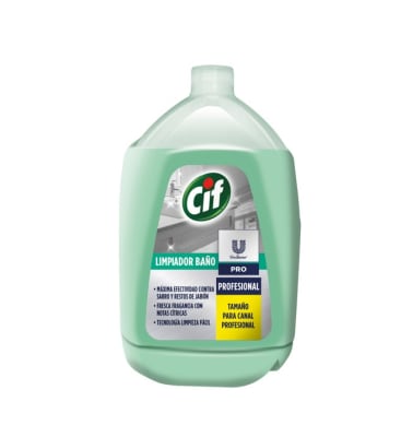 BIDON DESINFECTANTE DE BAÑOS CIF 5 LTS1