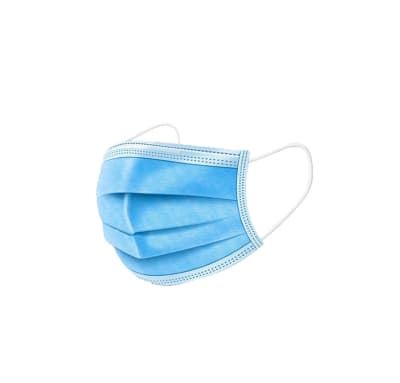CAJA DE MASCARILLA TRIPLE PLIEGUE 50 UN.1
